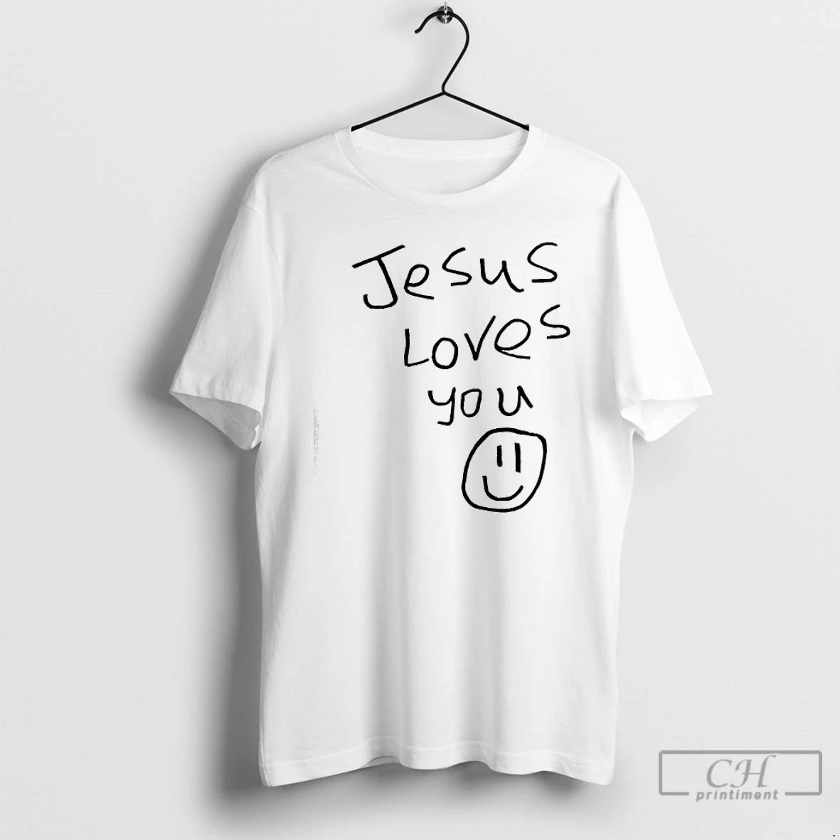 Premium Jesus Loves You Graphic