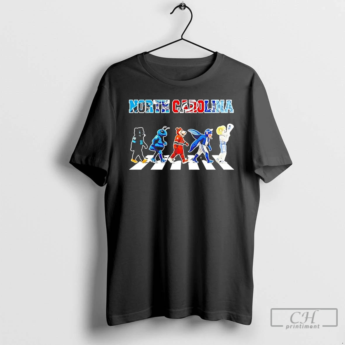 Premium North Carolina Sports Teams Mascot Abbey Road