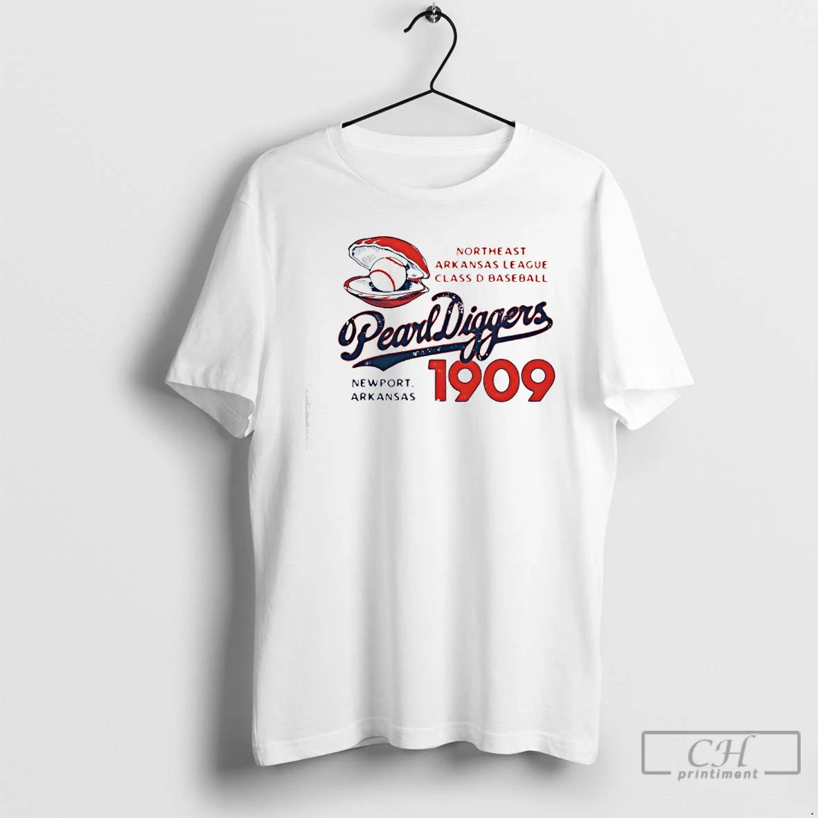 Premium Northeast Arkansas League Class D Baseball Pearl Diggers Newport Arkansas 1909 T Shirts Sweater