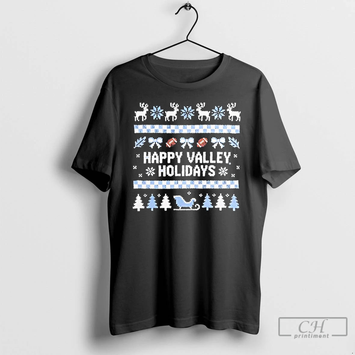 Premium Penn State Happy Valley Holidays Christmas