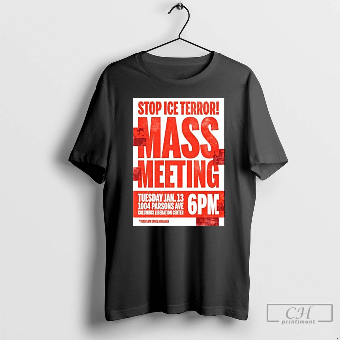 Premium Stop Ice Terror Mass Meeting January 13 2026