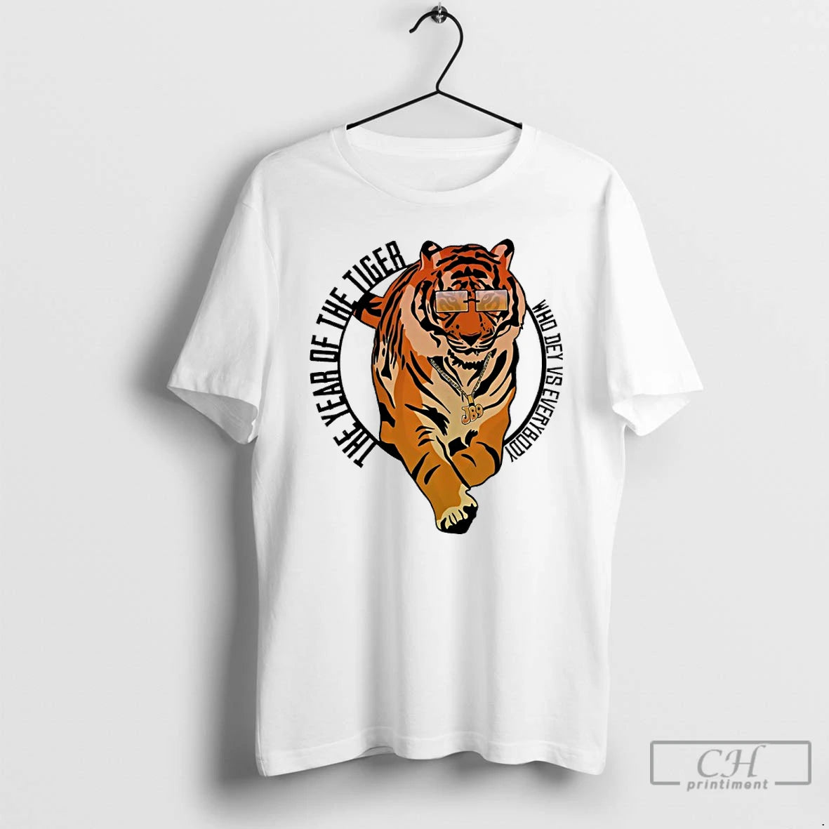 Premium The Year Of The Tiger Who Dey Vs Everybody
