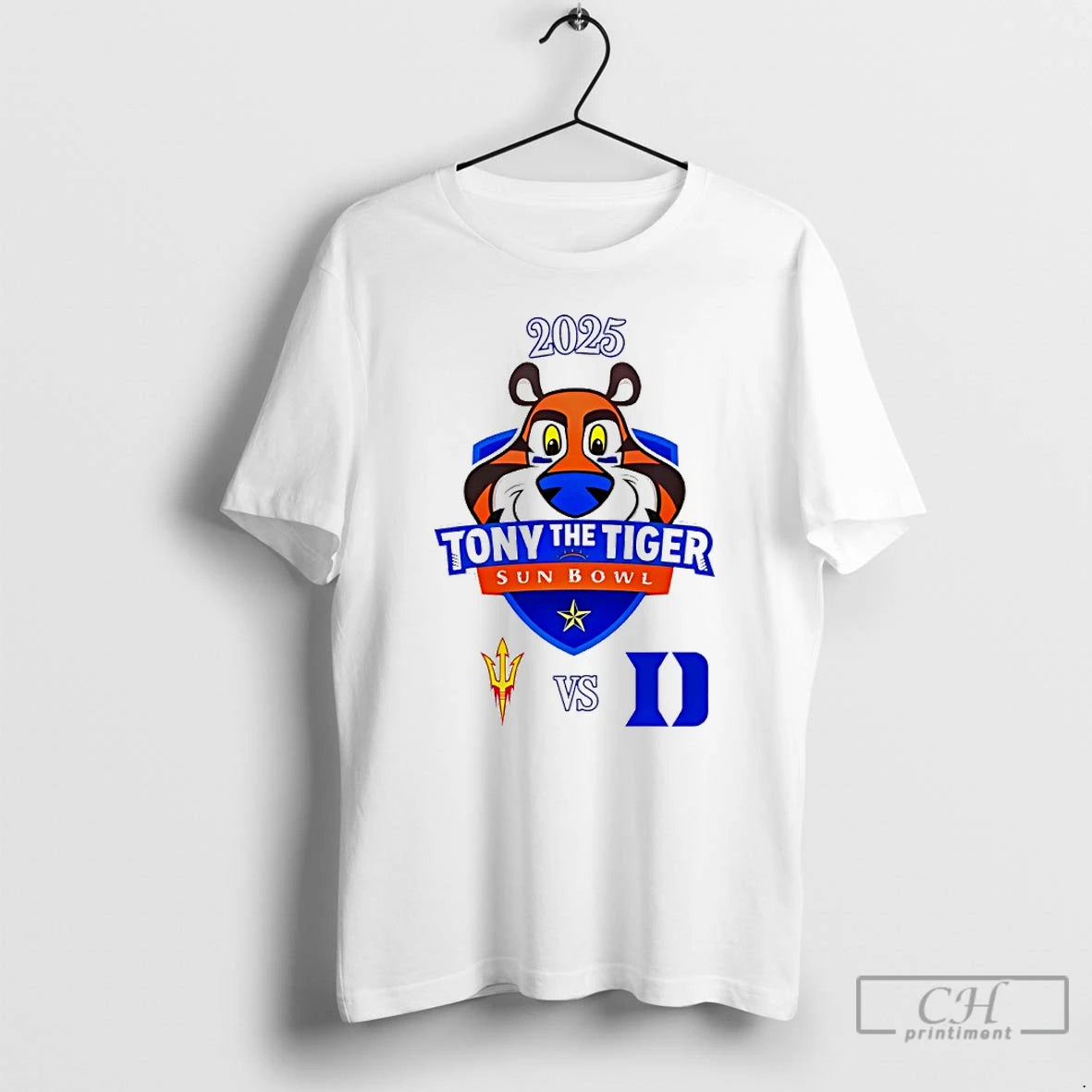 Premium Tony The Tiger Sun Bowl 2025 Arizona State Vs Duke