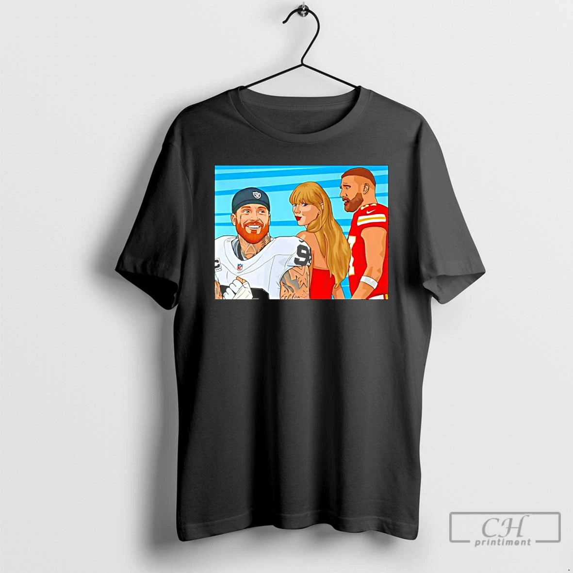Premium Travis And Taylor Glanced Back And Forth At Maxx Crosby Raiders T Shirts Sweater