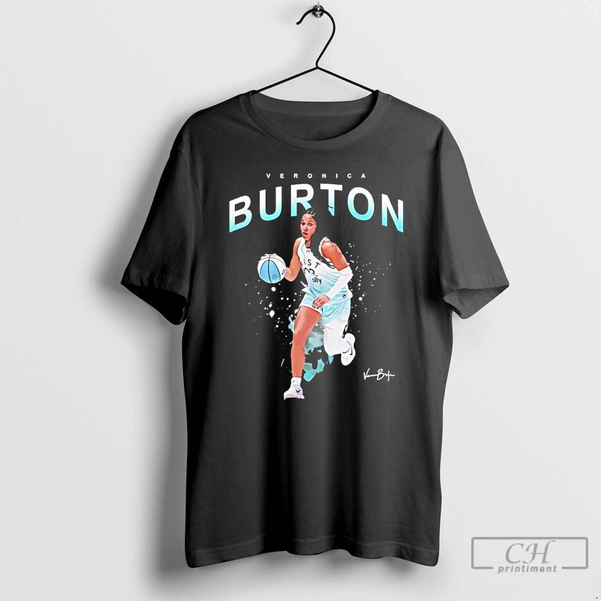 Premium Veronica Burton Unrivaled Basketball Signature Graphic