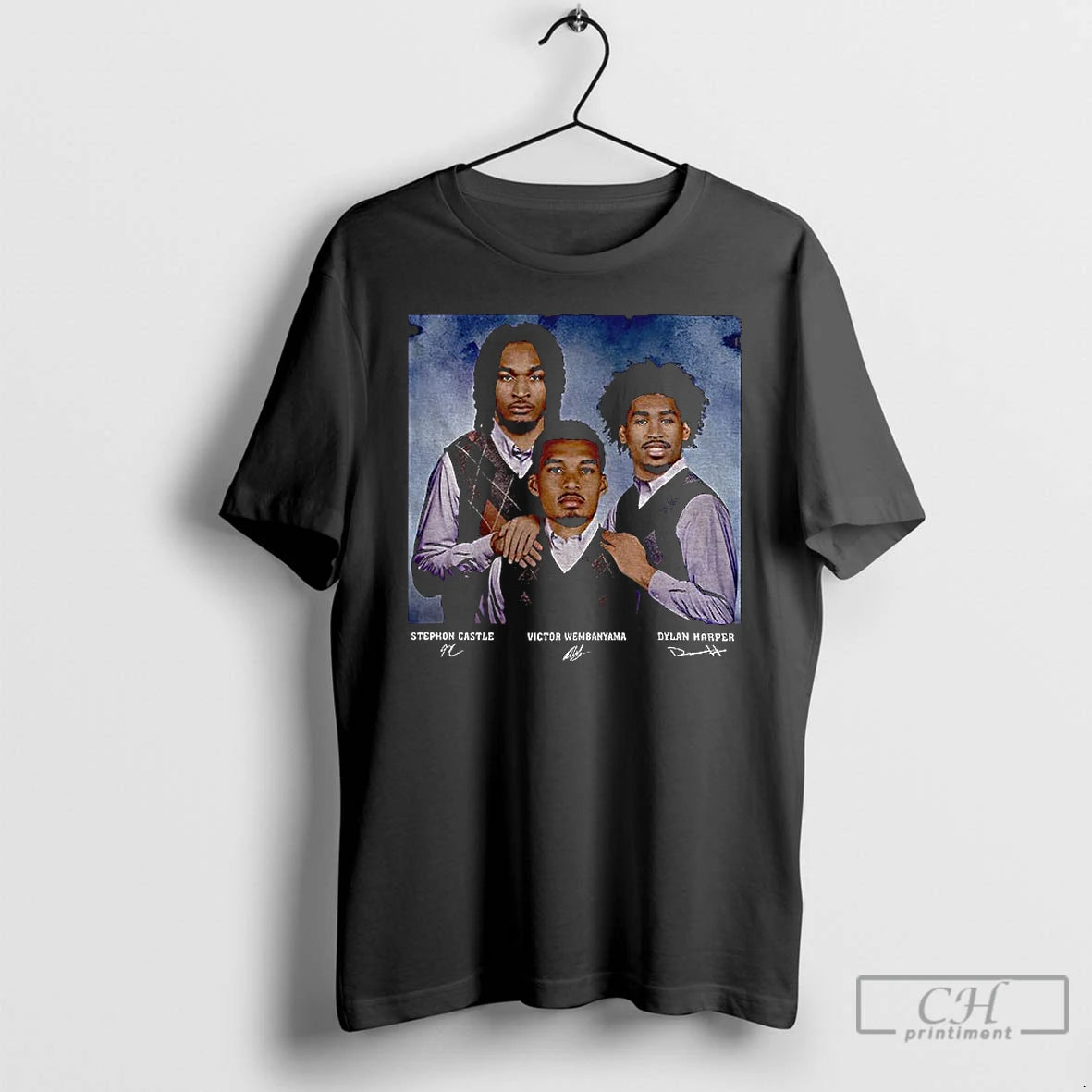 Premium Victor Wembanyama Stephon Castle Dylan Harper Nba Spurs Step Bros
