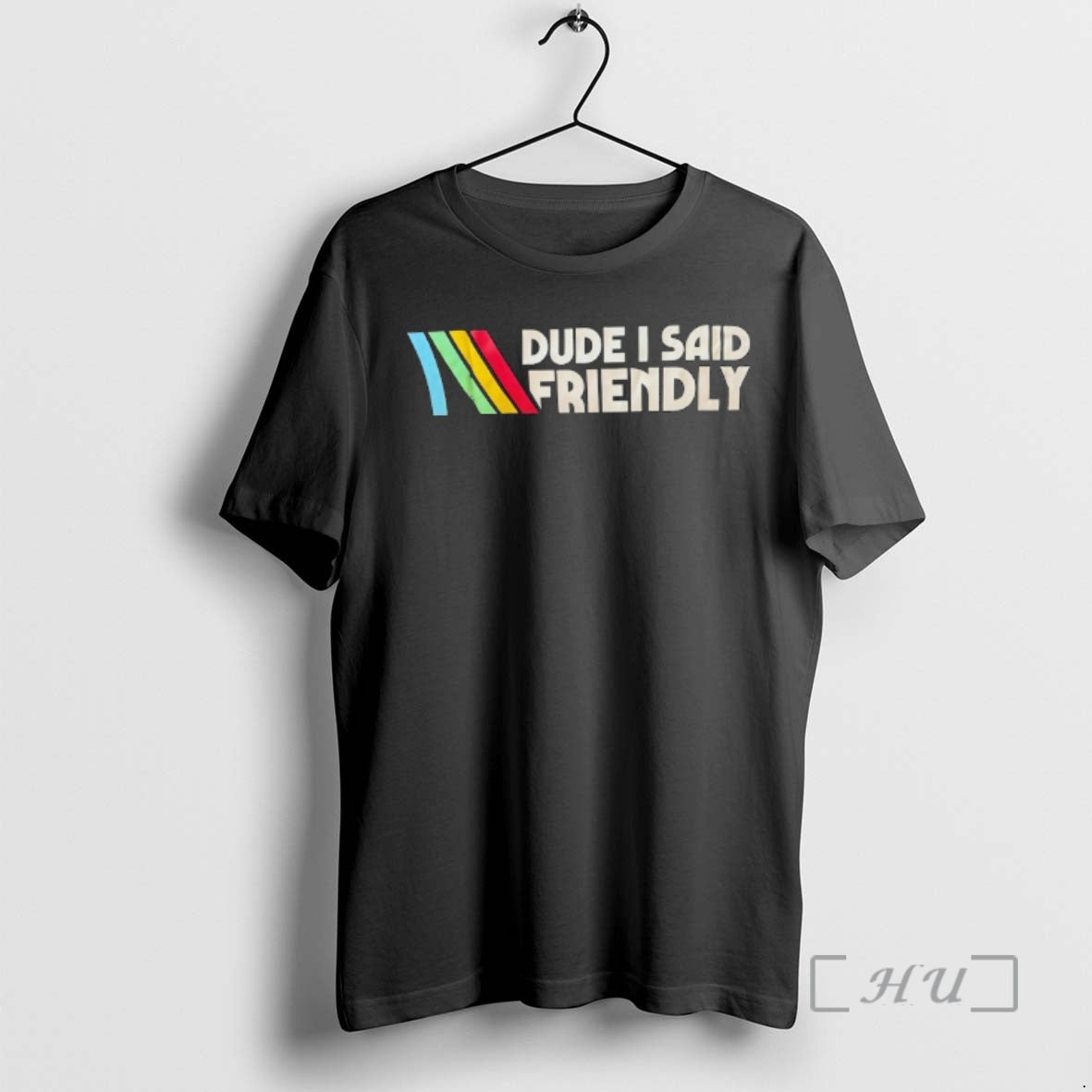 Trending Dude Is Said Friendly Logo