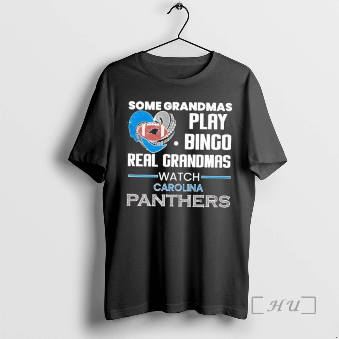 Trending Some Grandmas Play Bingo Real Grandmas Watch Carolina Panthers 2026 Premium T Shirts Sweater