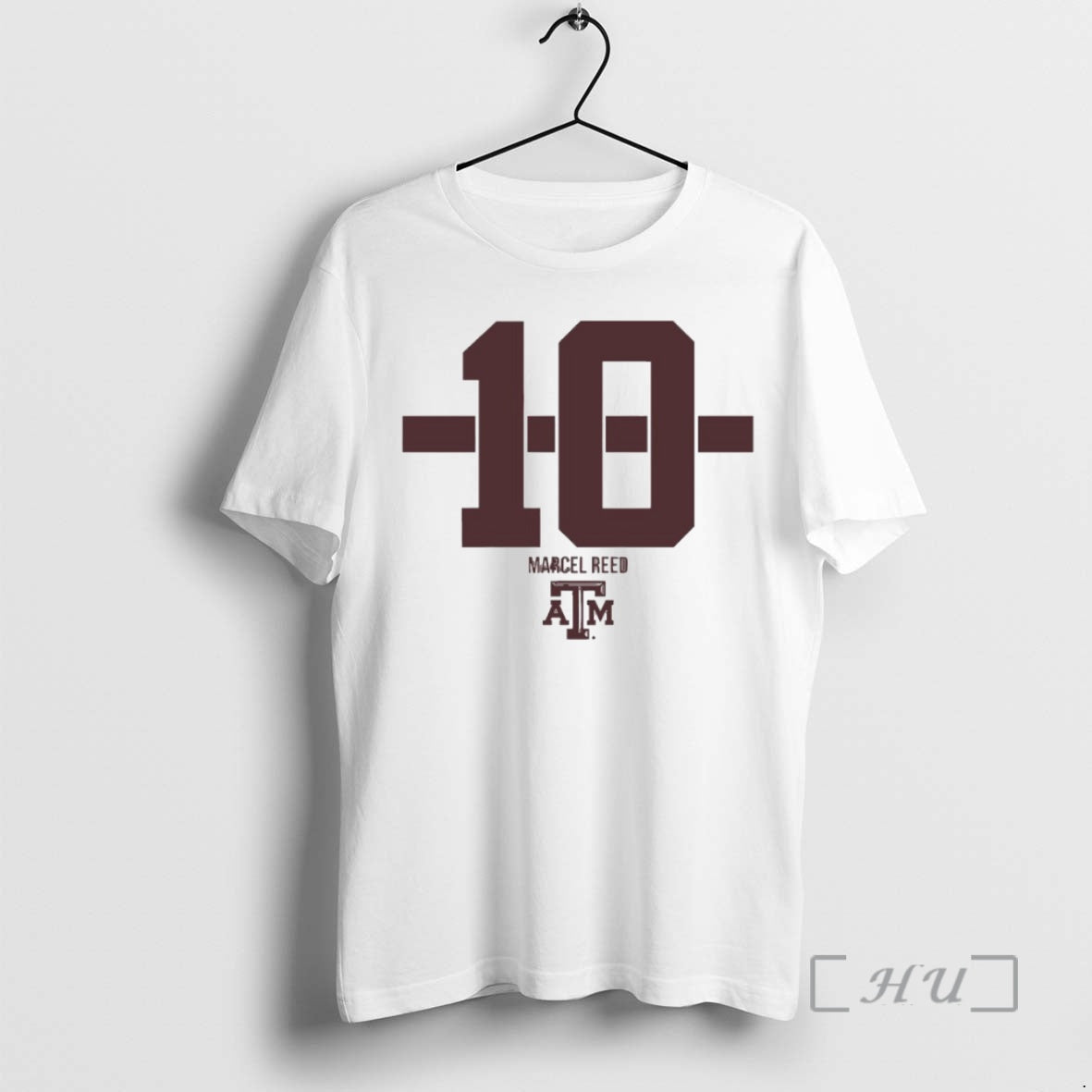 Trending Texas A And M Aggies Football Marcel Reed 10 Stripe Circle Premium T Shirts