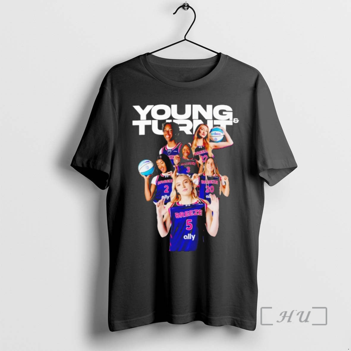 Trending Young And Turnt Breeze Basketball Unrivaled Sgg Hoops Paige Bueckers Premium T Shirts Sweater