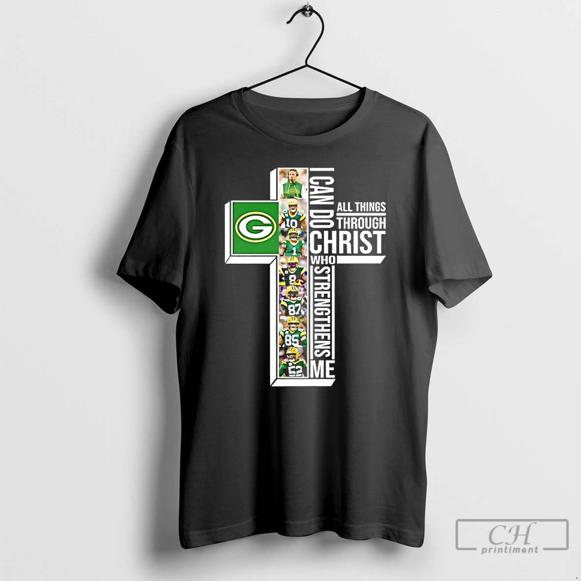 Classic 2025 Green Bay Packers I Can Do All Things Through Christ Who Strengthens Me
