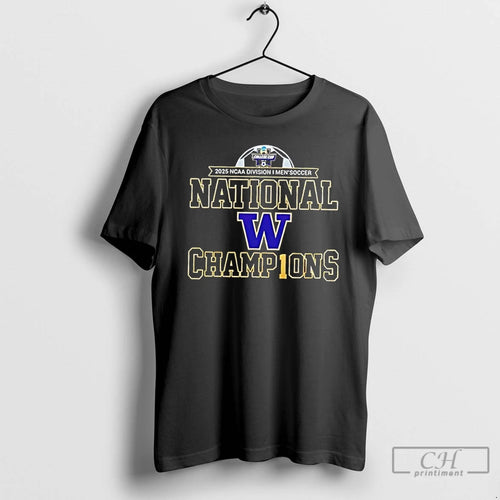 Classic 2025 Ncaa Division I Mens Soccer Washington Huskies National Champions