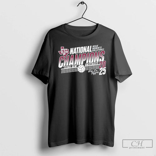 Classic 2025 Volleyball National Champions Texas Am Gig Em Aggies