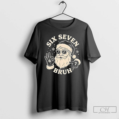 Classic 67 Six Seven Bruh Christmas Santa Claus 6 7 Meme