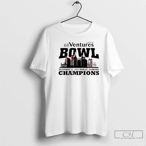 Classic 68 Ventures Bowl Mobile Al 2025 Champions December 17th 2025 Mobile Alabama T Shirts