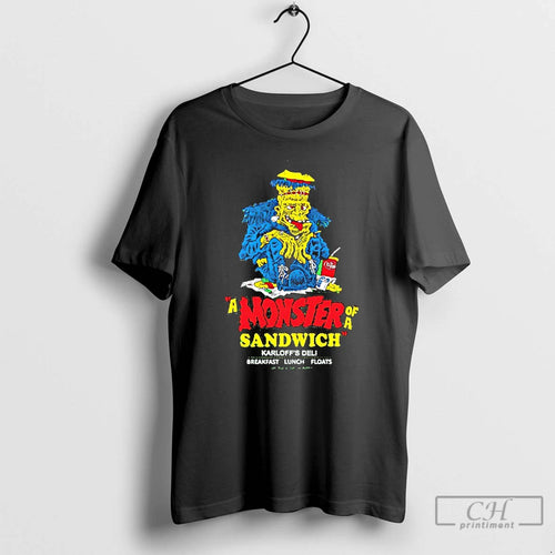 Classic A Monster Of A Sandwich Karloffs Deli Breakfast Lunch Floats