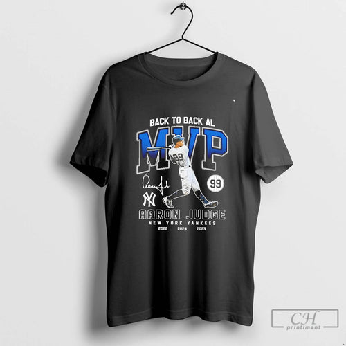 Classic Aaron Judge Back To Back Al Mvp New York Yankees Chriast T Shirts Sweater