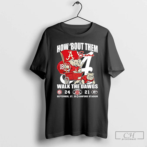 Classic Alabama 18 Beat Georgia 24 21 How Bout Them Walk The Dawgs 2025
