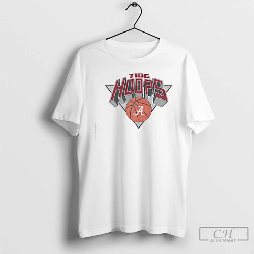 Classic Alabama Crimson Retro Tide Hoops Logo