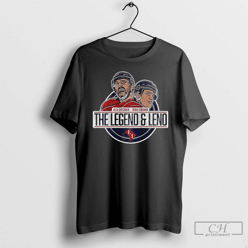 Classic Alex Ovechkin And Ryan Leonard Washington Capitals Hockey The Legend And Leno T Shirts