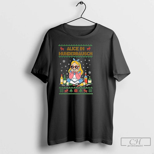 Classic Alice Im Wunderrausch Ugly Christmas