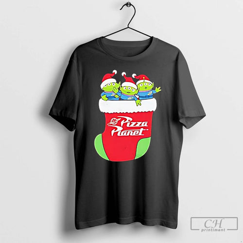 Classic Alien Stocking Pizza Planet Christmas