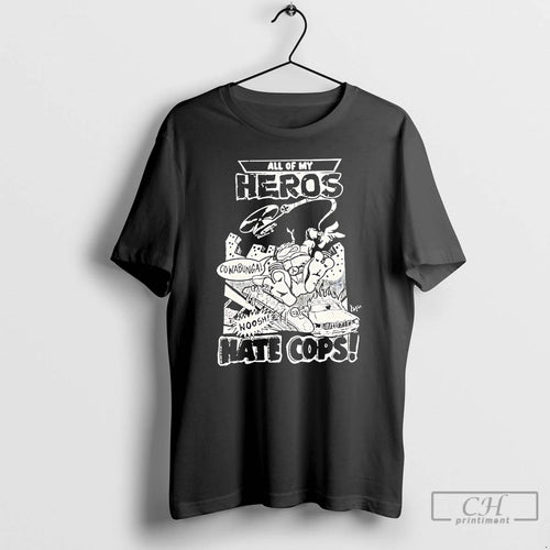 Classic All My Heros Hate Cops Comic