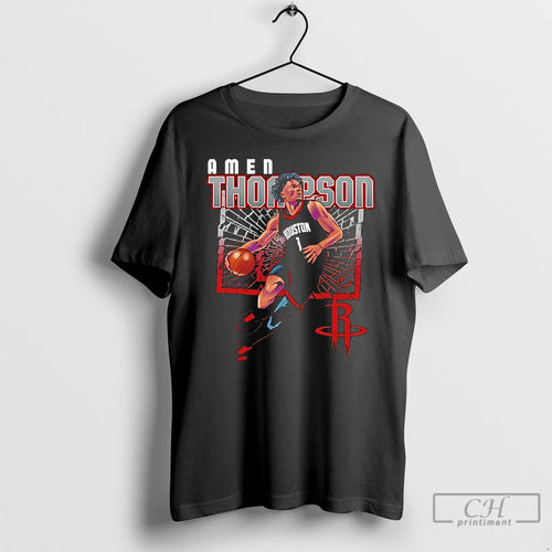 Classic Amen Thompson Houston Rockets Basketball Player Shattered