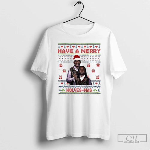 Classic Anthony Edwards And Naz Reid Minnesota Timberwolves Stepbrothers Have A Merry Wolves Mas Christmas