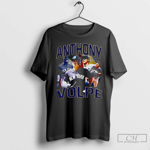 Classic Anthony Volpe New York Yankees Nba 90s Style Graphic 2025