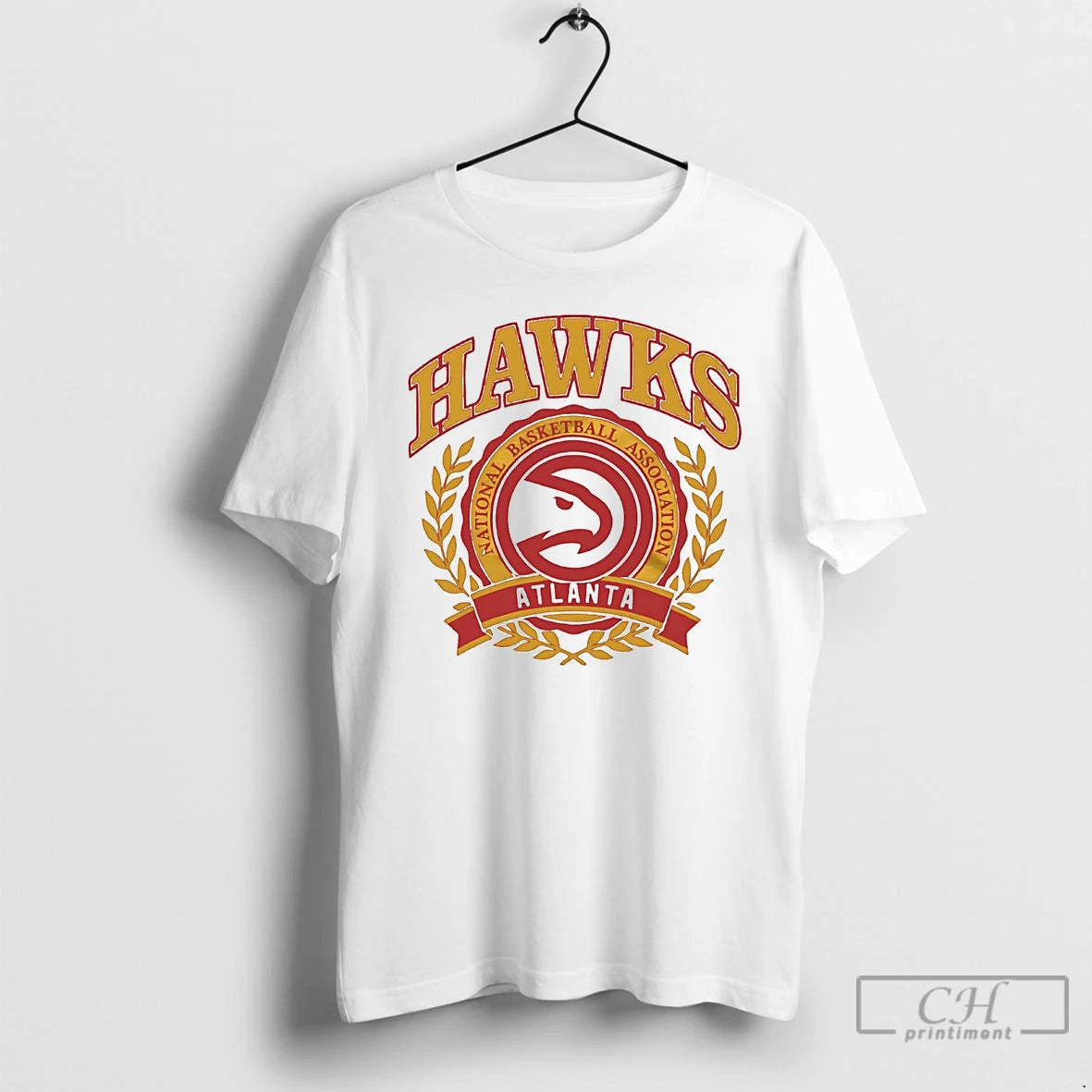 Classic Atlanta Hawks Nba Crest