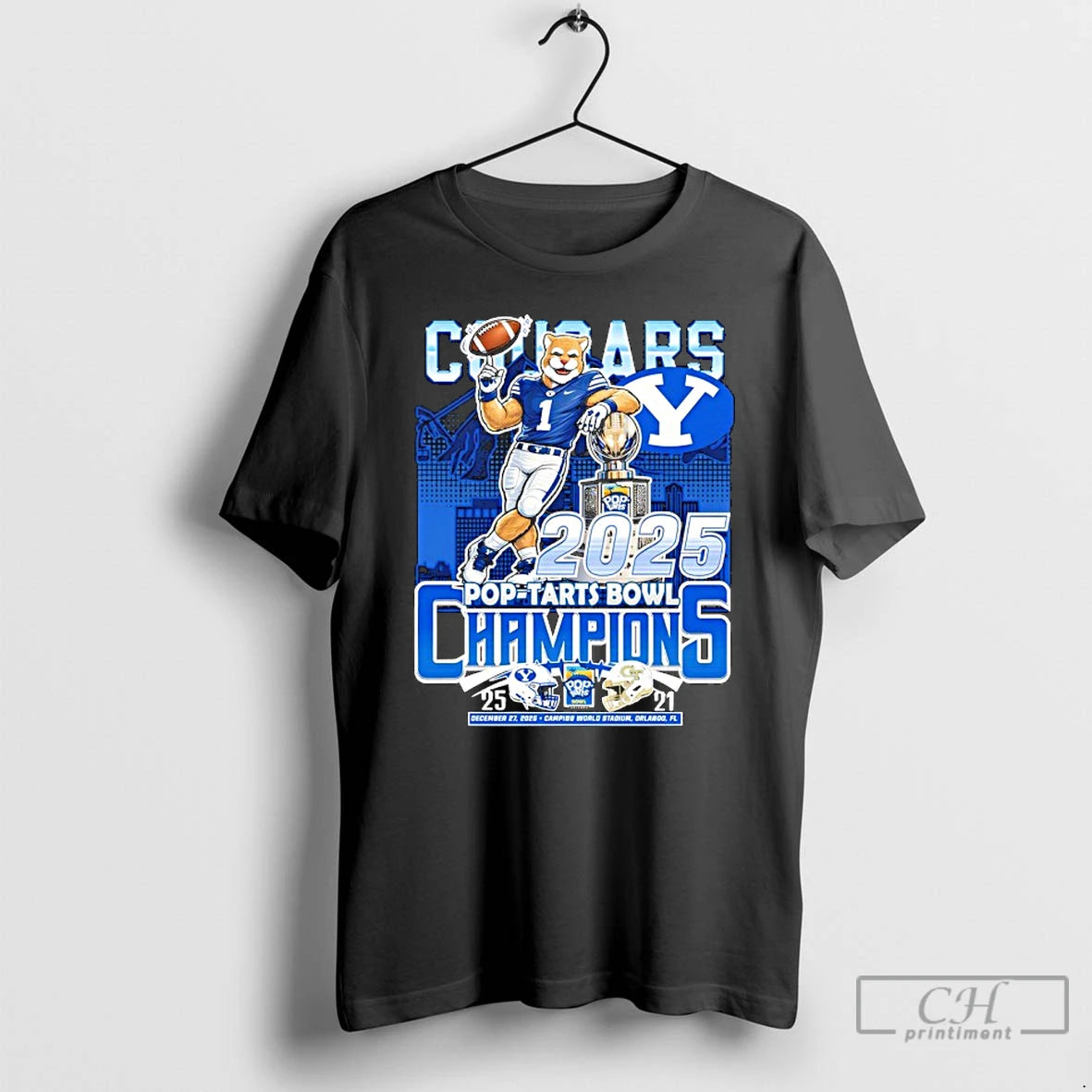 Classic Byu Cougars Beat Georgia Tech Yellow Jackets Football Champions At Pop Tarts Bowl 2025