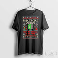 Classic Baby Its Cold Outside But My Excel Is On Fire Ugly Christmas T Shirts