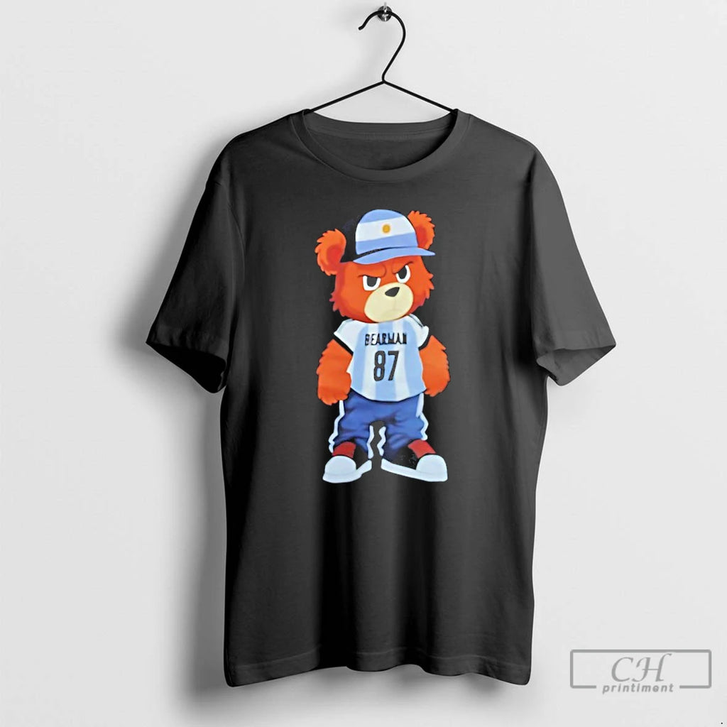 Classic Bear Oliver Bearman 87 Argentina Football
