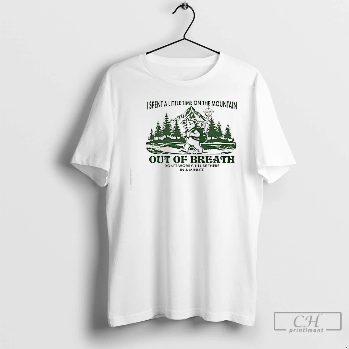 Classic Bear Hiking Spent A Little Time On The Mountain Out Of Breath Dont Worry
