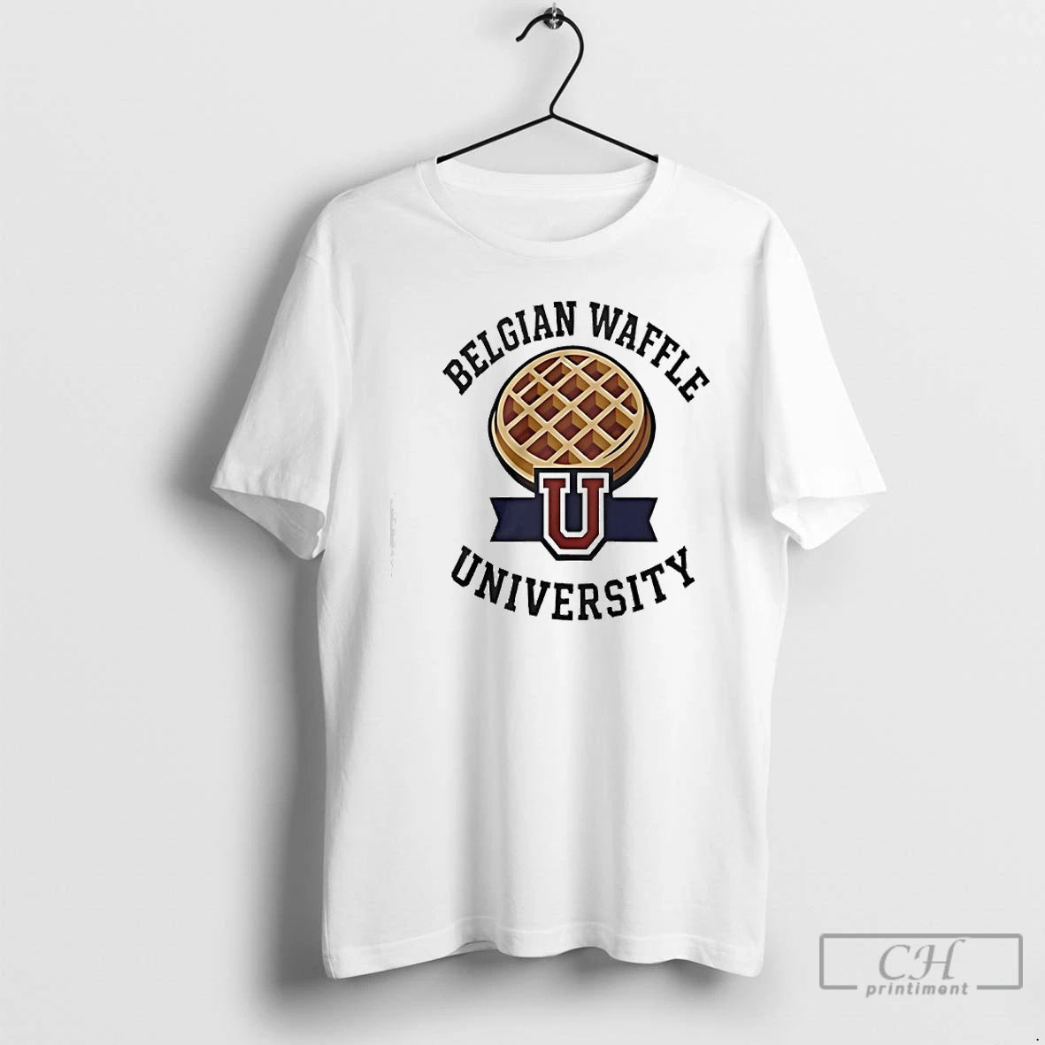 Classic Belgian Waffle University Logo