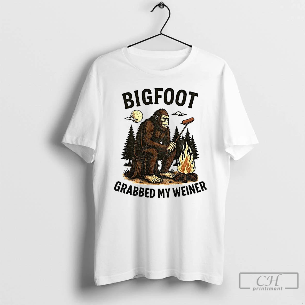 Classic Bigfoot Grabbed My Wiener Vintage