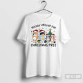 Classic Bluey Family Santa Hat Rockin Around The Christmas Tree Merry Christmas 2025 T Shirts