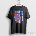 Classic Boise State Broncos Football X American Flag