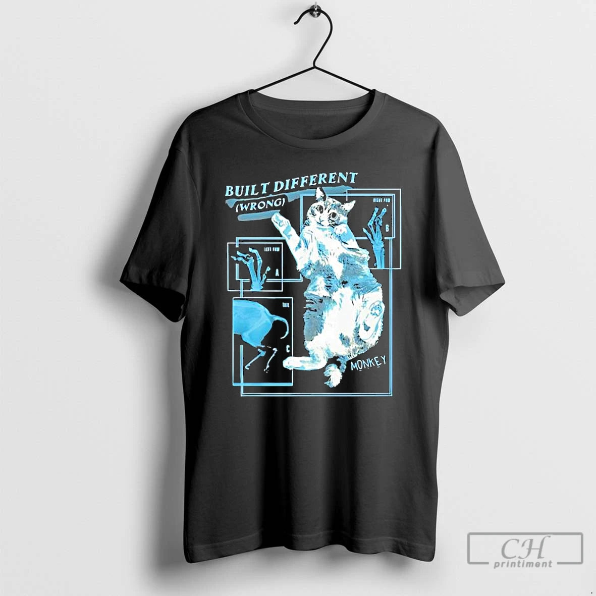 Classic Built Different Wrong Monkey Cat Collaboration