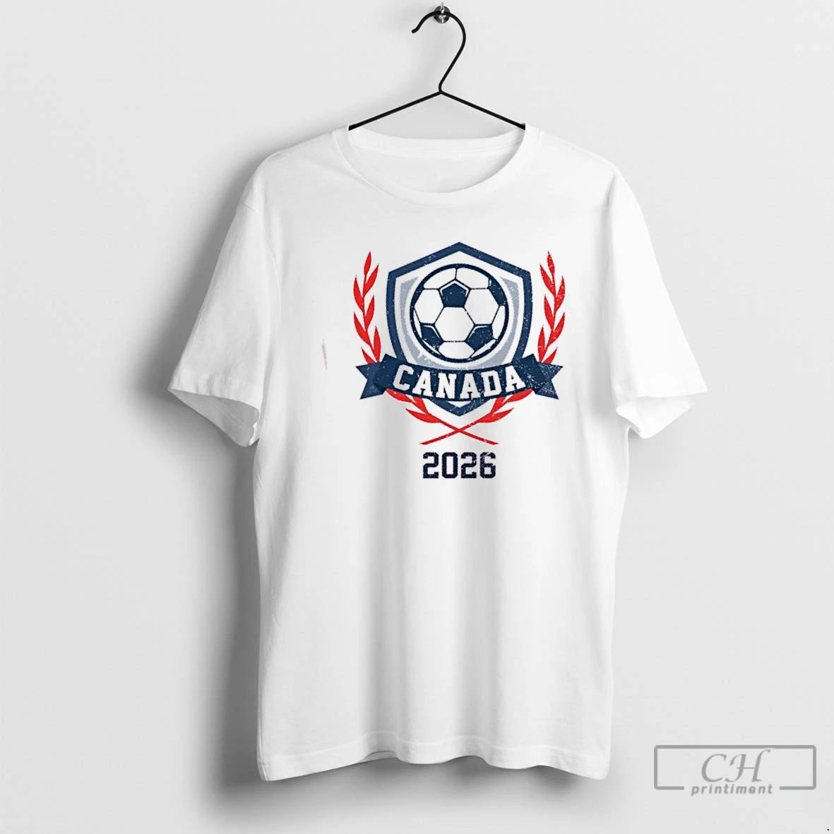 Classic Canada 2026 Vintage Soccer Crest