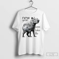 Classic Capybara New Year Same Baka Life Vintage
