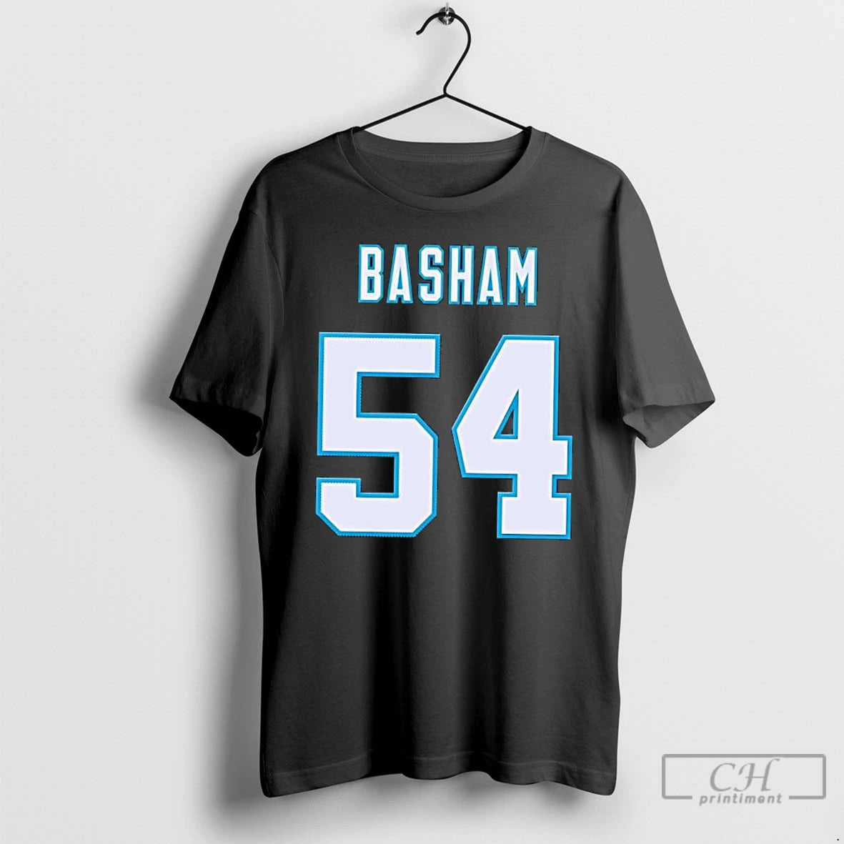 Classic Carolina Panthers Edge Boogie Basham Number 54