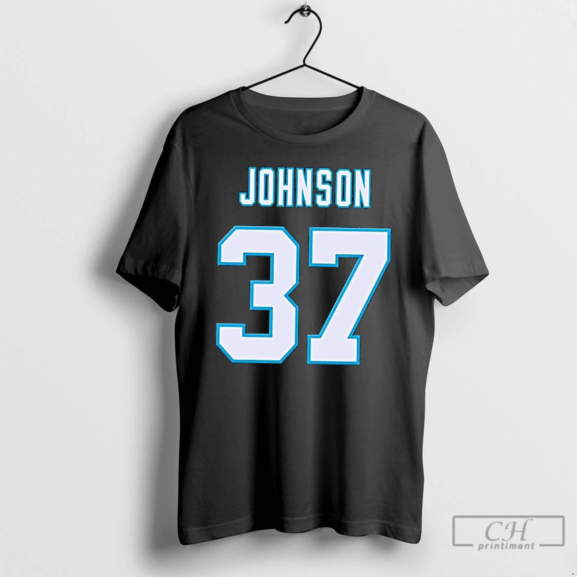 Classic Carolina Panthers Rb Montrell Johnson Number 37