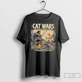 Classic Cat Wars A Long Time Ago In A Litterbox Far Far Away T Shirts