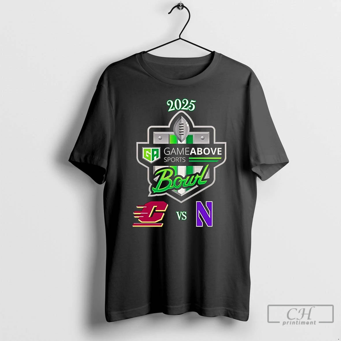 Classic Central Michigan Chippewas Vs Northwestern Wildcats 2025 Gameabove Sports Bowl