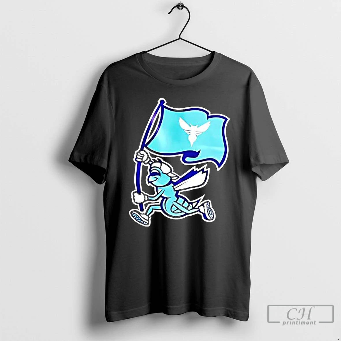 Classic Charlotte Hornets Mascot Logo