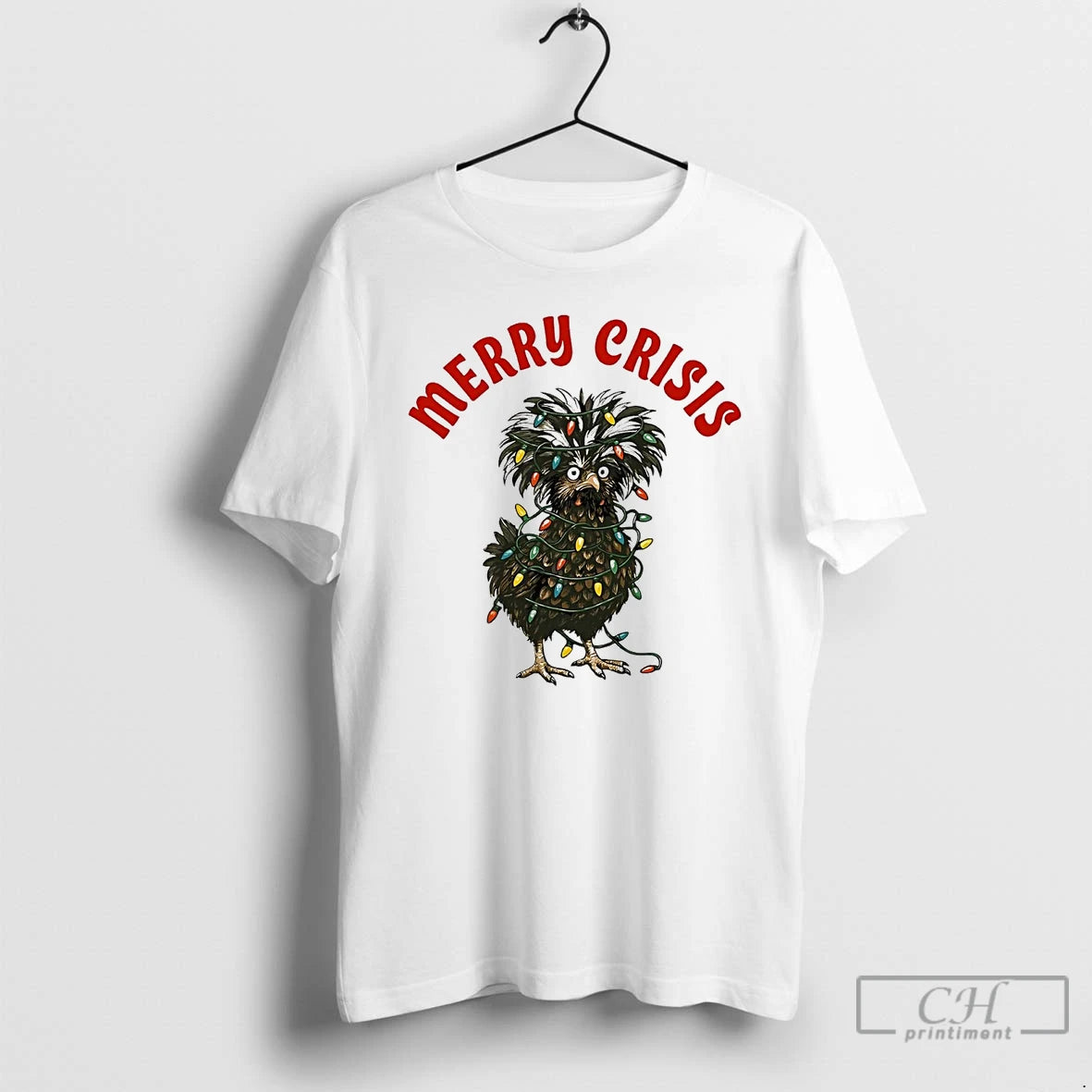 Classic Chicken Merry Crisis Christmas