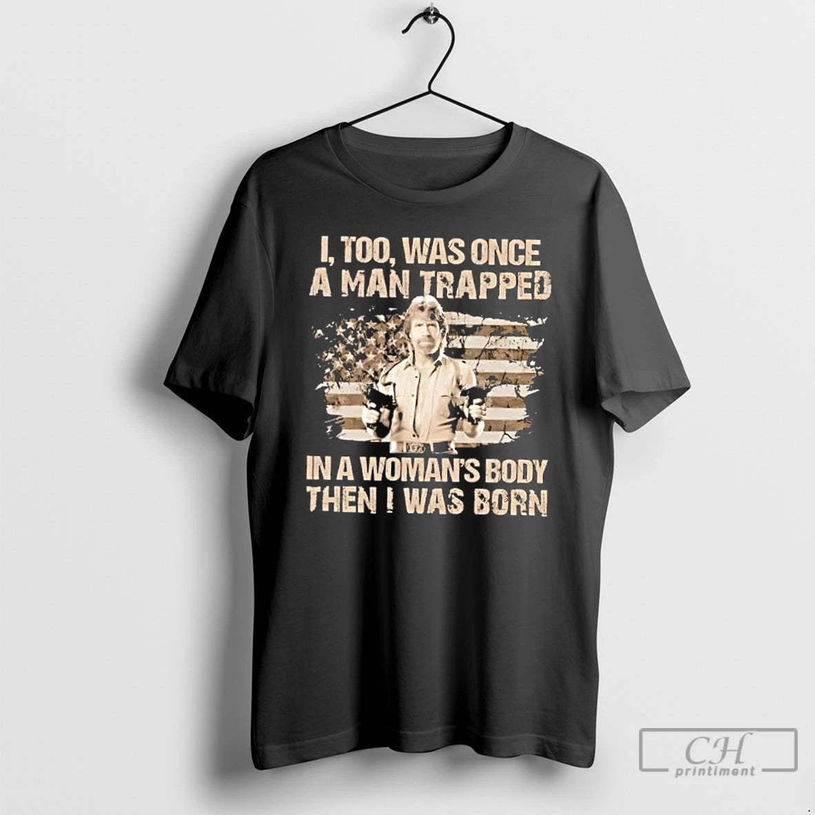 Classic Chuck Norris I Too Was Once A Man Trapped In A Womans Body Then