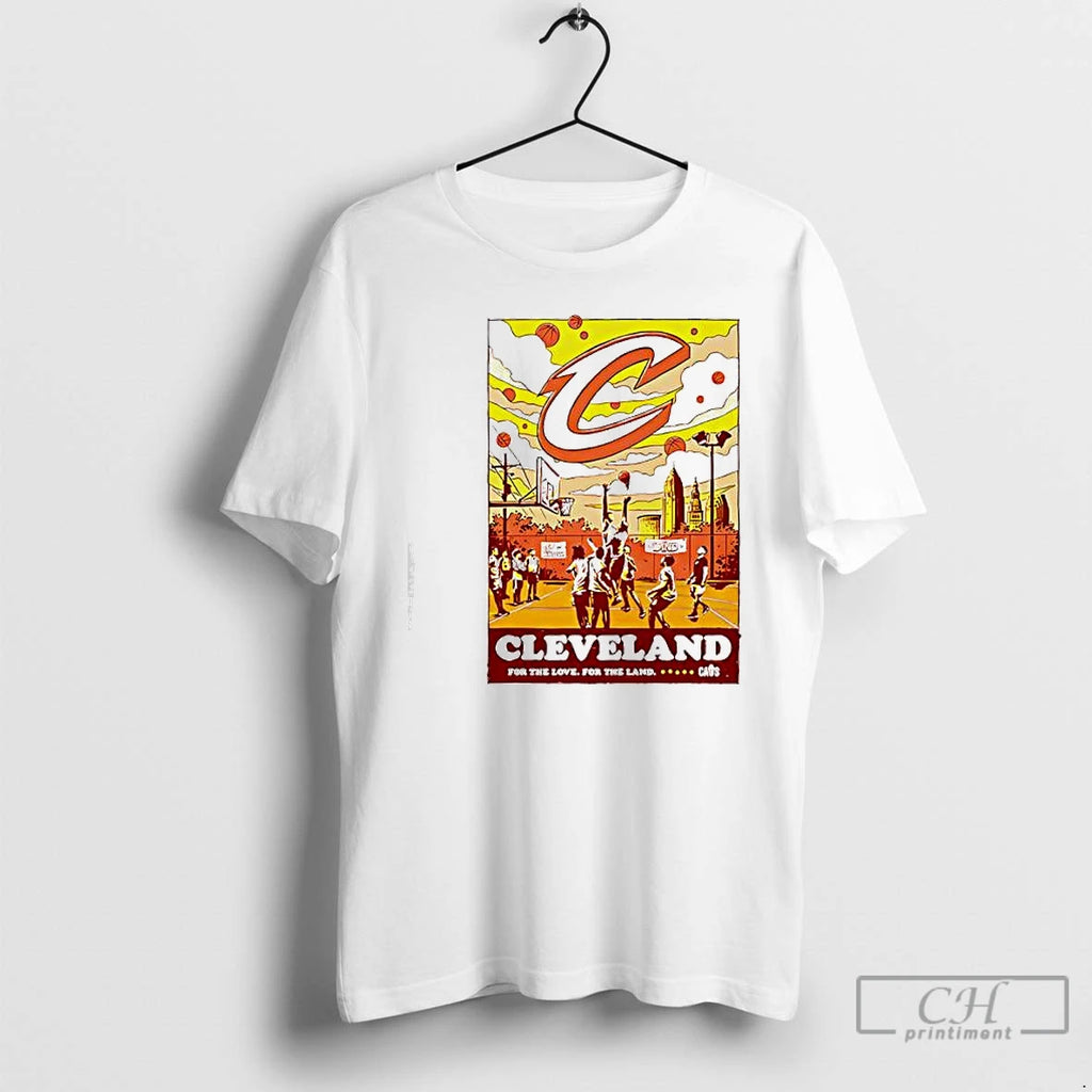 Classic Cleveland Cavaliers For The Love For The Land Graphic
